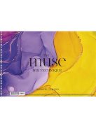 Vázlatfüzet, spirál, A4, 20 lap, 240 g, SHKOLYARYK "Mix Technique Muse" (SB20314)
