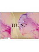 Vázlatfüzet, spirál, A4, 30 lap, 150 g, SHKOLYARYK "Drawing Muse" (SB30315)