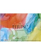 Vázlatfüzet, spirál, A4, 30 lap, 150 g, SHKOLYARYK "Drawing Muse" (SB30315)