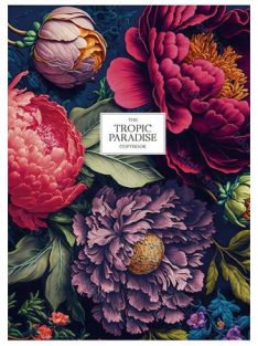   Füzet, tűzött, A5, vonalas, 48 lap, SHKOLYARYK "Tropic Paradise", vegyes (SB485227L)