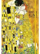 Skiccfüzet, pontrácsos, A5, 80 lap, keményfedeles, SHKOLYARYK, "Klimt&Van Gogh", vegyes (SB80359D)