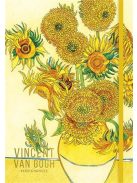 Skiccfüzet, pontrácsos, A5, 80 lap, keményfedeles, SHKOLYARYK, "Klimt&Van Gogh", vegyes (SB80359D)