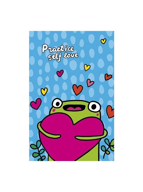 Jegyzetfüzet, A6, kockás, 80 lap, SHKOLYARYK "Love Monster", vegyes (SB807017K)