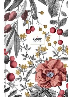   Jegyzetfüzet, B5, vonalas, 80 lap, SHKOLYARYK "Bloom Book", vegyes (SB80795L)