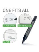 Táblamarker készlet, 2-3 mm, kúpos, SIGEL, 4 különböző szín (SBA010)