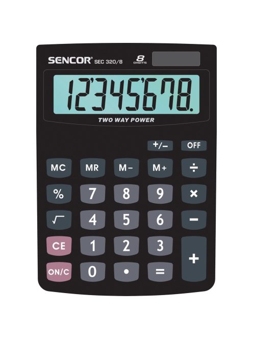 SENCOR SEC320/8 asztali számológép (SEC320-8)