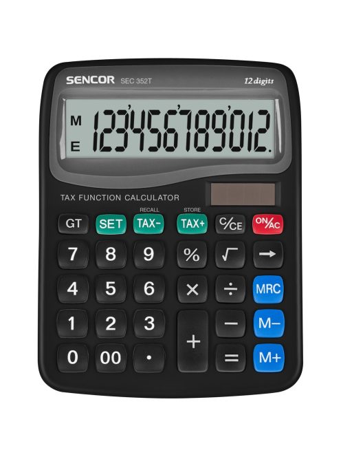 SENCOR SEC 352T/12 asztali számológép (SEC352T-12)