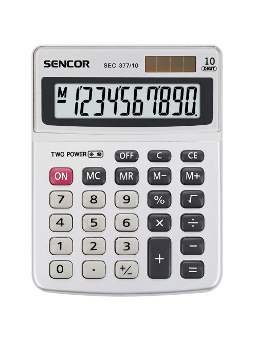 SENCOR SEC377/10 asztali számológép (SEC377-10)
