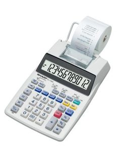   Számológép, szalagos, 12 számjegy, 2 színű nyomtató, SHARP "EL-1750V" (SH1750V)