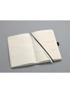 Naptár, A6, heti, 2025, puha borító, SIGEL "Conceptum", fekete