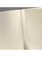 Jegyzetfüzet, exkluzív, A5, kockás, 194 oldal, keményfedeles, SIGEL "Conceptum Red Edition", fekete-piros (SICO662)