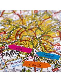   Jelölőcímke, műanyag, 5x40 lap, 12x45 mm, SIGEL "Nyilak", vegyes szín, 200 lap (SIHN613)