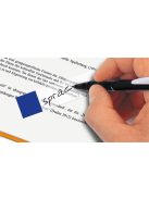 Jelölőcímke, műanyag, 7x40 lap, 20x50 mm, SIGEL "Clear Mini", vegyes szín, 280 lap (SIHN677)