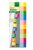 Jelölőcímke, papír, 10x50 lap, 15x50 mm, SIGEL "Multicolor", vegyes szín, 500 lap (SIHN682)