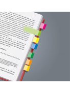 Jelölőcímke, papír, 10x50 lap, 15x50 mm, SIGEL "Multicolor", vegyes szín, 500 lap (SIHN682)