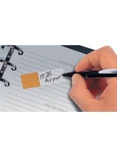   Jelölőcímke, műanyag, 10x50 lap, 44x12,5 mm, SIGEL, vegyes színek, 500 lap (SIHN684)