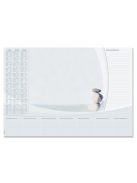 Könyökalátét, 595x410 mm, 3 éves, heti tervezővel, SIGEL "Harmony" (SIHO370)