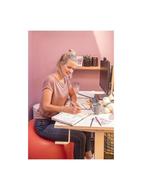 Naptár, spirál, A5, heti, 2025, kemény borító, SIGEL "Jolie", Flower love