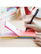 Öntapadó jegyzettömb, 101x76 mm, 280 lap, STICK N "Magic Cube", neon színek (SN21255)