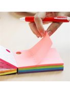 Öntapadó jegyzettömb, 101x76 mm, 280 lap, STICK N "Magic Cube", neon színek (SN21255)