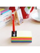 Öntapadó jegyzettömb, 101x76 mm, 280 lap, STICK N "Magic Cube", neon színek (SN21255)
