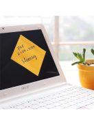 Öntapadó jegyzettömb, 76x76 mm, 100 lap, STICK N, narancs (SN21551)