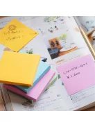 Öntapadó jegyzettömb, 76x76 mm, 100 lap, STICK N, rózsaszín (SN21554)