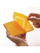 Öntapadó jegyzettömb, 76x127 mm, 100 lap, STICK N, sárga (SN21555)