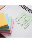 Öntapadó jegyzettömb, 76x127 mm, 100 lap, STICK N, zöld (SN21556)