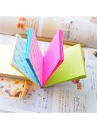 Öntapadó jegyzettömb, 76x76 mm, 100 lap, STICK N "Magic Pad" neon színek (SN21571)