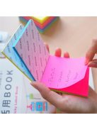 Öntapadó jegyzettömb, 76x76 mm, 100 lap, STICK N "Magic Pad" neon színek (SN21571)