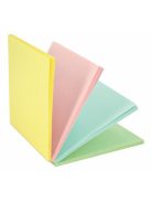 Öntapadó jegyzettömb, 76x76 mm, 100 lap, STICK N "Magic Pad" pasztell színek (SN21574)