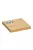 Öntapadó jegyzettömb, 76x76 mm, 100 lap, STICK N "Kraft Notes", barna (SN21639)