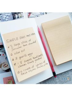   Öntapadó jegyzettömb, vonalas, 150x101 mm, 100 lap, STICK N "Kraft Notes" (SN21641)