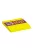 Öntapadó jegyzettömb, 76x76 mm, 90 lap, STICK N "Extra Sticky", neon sárga (SN21670)