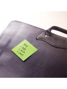 Öntapadó jegyzettömb, 76x76 mm, 90 lap, STICK N "Extra Sticky", neon sárga (SN21670)