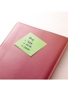 Öntapadó jegyzettömb, 76x76 mm, 90 lap, STICK N "Extra Sticky", neon sárga (SN21670)