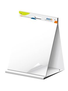   Asztali flipchart tömb, öntapadó, 584x508 mm, 20 lap, STICK N, fehér (SN21794)