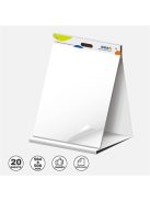 Asztali flipchart tömb, öntapadó, 584x508 mm, 20 lap, STICK N, fehér (SN21794)