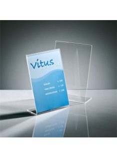 Laptartó, "L", döntött, A5, SIGEL (STA212)