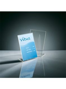 Laptartó, "L", döntött, A6, SIGEL (STA214)