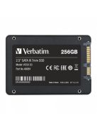SSD (belső memória), 256GB, SATA 3, 460/560MB/s, VERBATIM "Vi550" (SVM256GV)