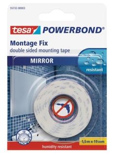   Tükörragasztó szalag, 19 mm x 1,5 m, TESA "Powerbond" (TE55732)