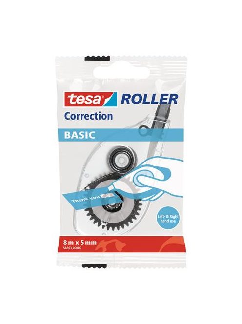 Hibajavító roller, 5 mm x 8 m, TESA "Basic" (TE58563)