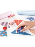 Ragasztóroller, mini, eldobható, 5 mm x 6 m, TESA "ecoLogo®" (TE59819)