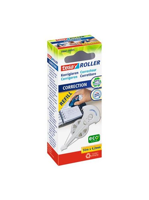 Utántöltő kazetta, 4,2 mm x 14 m, TESA "ecoLogo®" (TE59841)