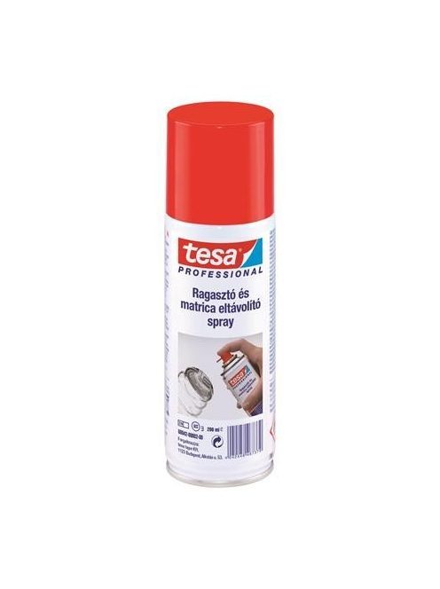 Ragasztó- és matricaeltávolító spray, 200 ml, TESA (TE60042)
