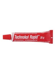   Ragasztó, folyékony, 35 g, TECHNOKOL "Rapid", piros (TEC01)