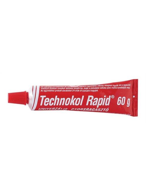 Ragasztó, folyékony, 60 g, TECHNOKOL "Rapid", piros (TEC02)