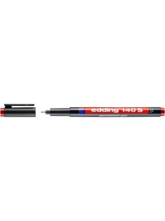   Alkoholos marker, OHP, 0,3 mm, EDDING "140 S", piros (TED14021)